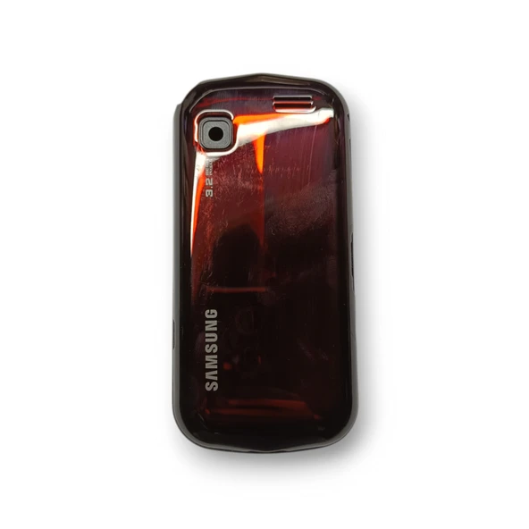 Samsung S5630 Kasa Samsung Galaxy S5630 Uyumlu Siyah Renk Orta Kasa Ön Arka Kapak Tuş Takımı