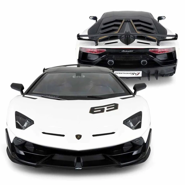 NessiWorld 1:14 Uzaktan Kumandalı Lamborghini Aventador SVJ Işıklı Araba - 3