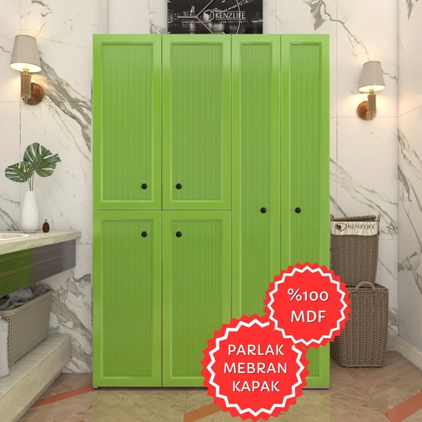 Kenzlife membran çamaşır kurutma makinesi dolabı yaromira yşlbyz pencere 180*120*64 mebran kapak MDF gövde