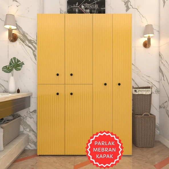 Kenzlife membran çamaşır kurutma makinesi dolabı yaromira hrdbyz hafifçe 180*120*64 mebran kapak suntalam gövde