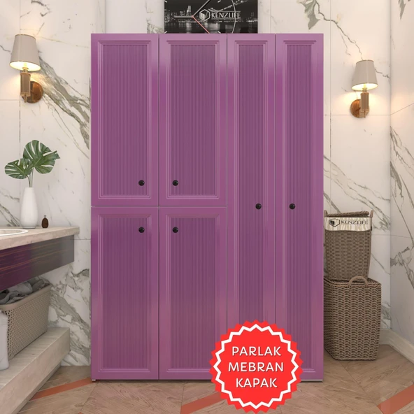 Kenzlife membran çamaşır kurutma makinesi dolabı yaromira llabyz tiril 180*120*64 mebran kapak suntalam gövde