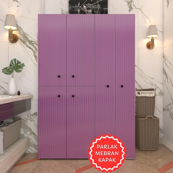 Kenzlife membran çamaşır kurutma makinesi dolabı yaromira llabyz hafifçe 180*120*64 mebran kapak suntalam gövde