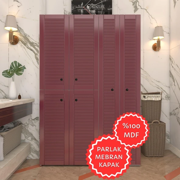 Kenzlife membran çamaşır kurutma makinesi dolabı yaromira fşybyz mod2 180*120*64 mebran kapak MDF gövde