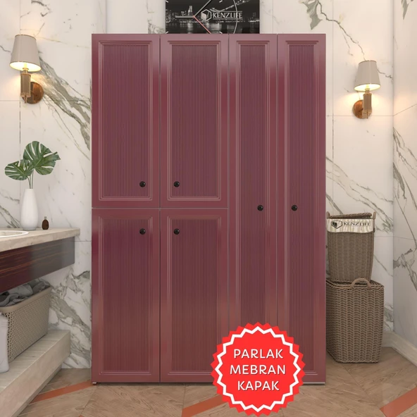 Kenzlife membran çamaşır kurutma makinesi dolabı yaromira fşybyz tiril 180*120*64 mebran kapak suntalam gövde