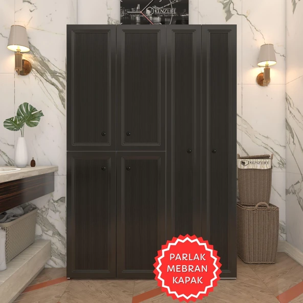 Kenzlife membran çamaşır kurutma makinesi dolabı yaromira syhbyz tiril 180*120*64 mebran kapak suntalam gövde