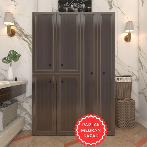 Kenzlife membran çamaşır kurutma makinesi dolabı yaromira khvbyz tiril 180*120*64 mebran kapak suntalam gövde