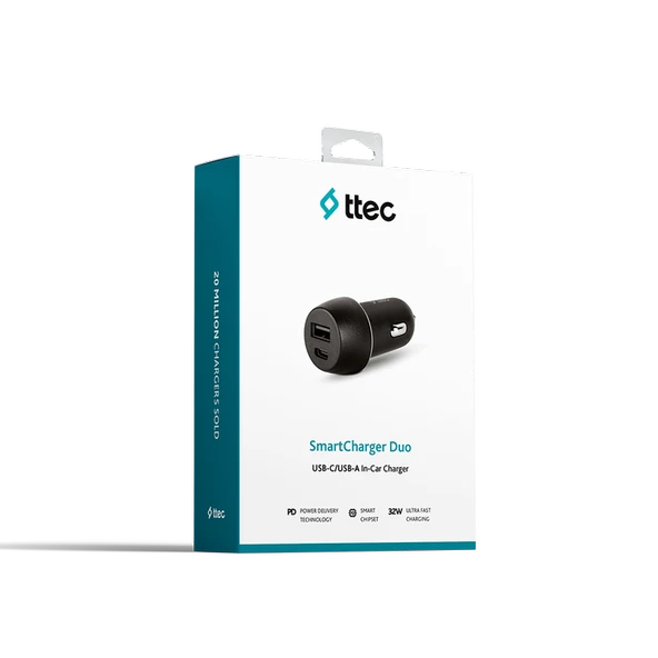 TTEC 2CKS24S 32W DUO HIZLI ARAÇ ŞARJ CİHAZI