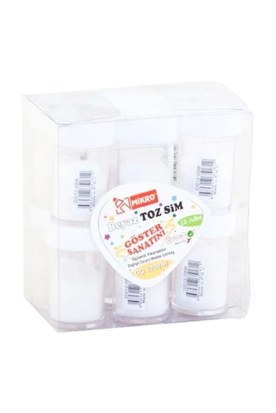 Mikro Toz Sim Beyaz GG 1208W