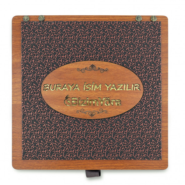 Lüx Deri Kaplama İsme Özel Katlı Çekmeceli Hediyelik Çikolata Lokum Kuru Meyve Kayısı 2.8 gr - 3