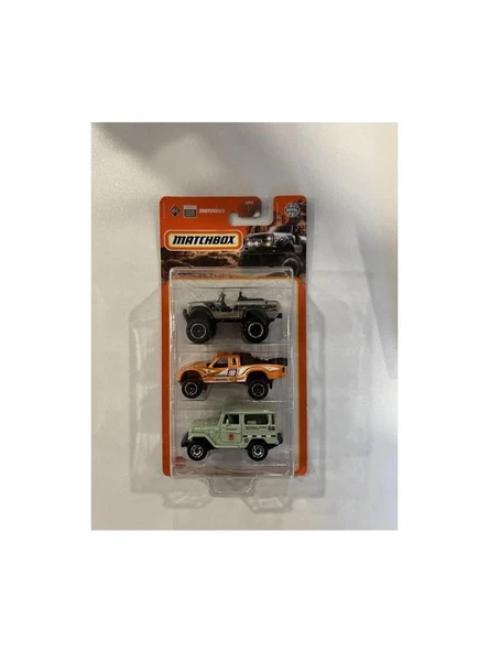 Matchbox Üçlü Araba Seti C3713-HFK13