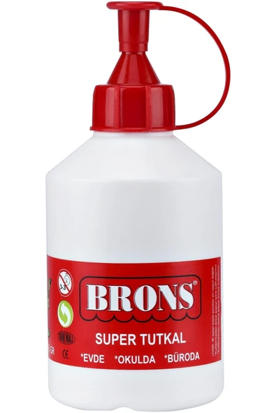 Brons Plastik Su Bazlı Beyaz Tutkal ( 250 gr )
