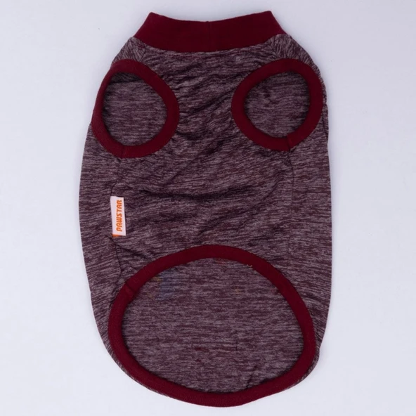 PawStar Bordo Space Time T-Shirt Küçük Irk - Resim 5