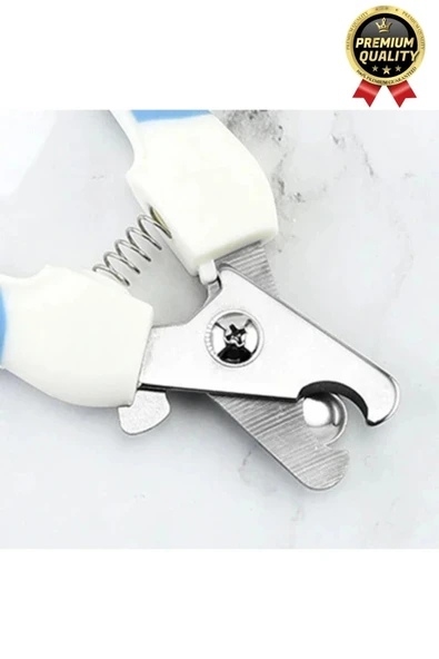 Premium Çelik Uçlu Güvenlik Kelepçeli Kilitli Kedi Köpek Evcil Hayvan Tırnak Makası Ve Törpü Seti - 6