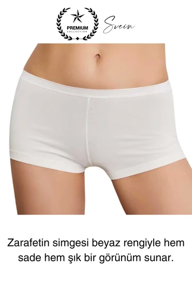 Premium Toparlayıcı Sıkılaştırıcı Kadın Boxer Korse Rahat Dikişsiz Saran Günlük İç Çamaşır - 6