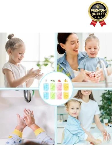 Mini Pratik Taşınabilir Dış Mekan Tuvalet Kullanımı Çeşitli Kokulu Çiçek Desenli Sihirli Cep Sabunu - 6