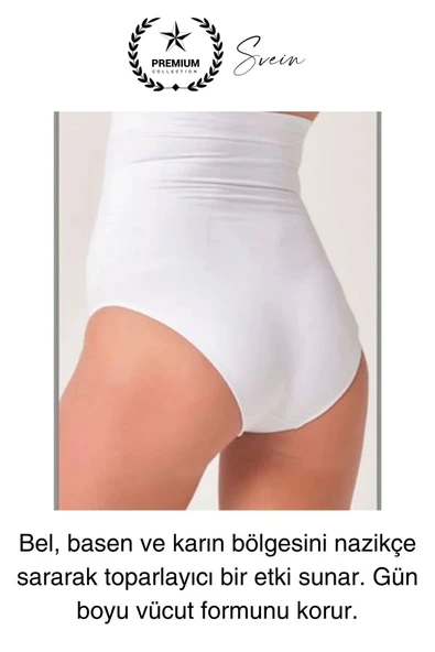 Premium Toparlayıcı Sıkılaştırıcı Kadın Slip Korse Rahat Dikişsiz Saran Günlük İç Çamaşır - 3