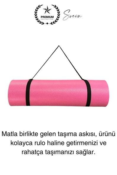 Su Geçirmez 180 cm Çift Taraflı Kaymaz Dağcı Kamp Minderi Taşıma Askılı Rahat Zemin Matı Yatak - 3