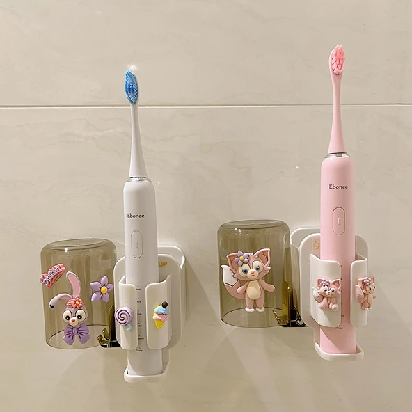 Çocuk Elektrikli Diş Fırçası Tutucu - Astronot - Resim 12