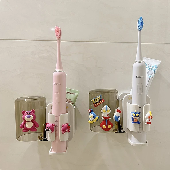 Çocuk Elektrikli Diş Fırçası Tutucu - Astronot - Resim 5