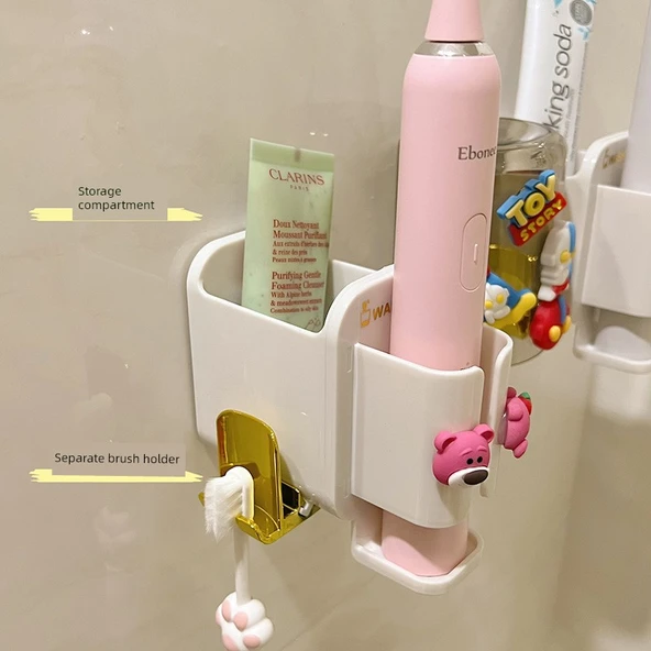 Çocuk Elektrikli Diş Fırçası Tutucu - Astronot - Resim 4