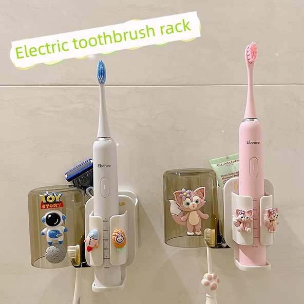 Çocuk Elektrikli Diş Fırçası Tutucu - Astronot - Resim 8