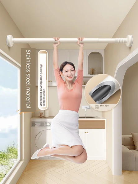 Paslanmaz Çelik Banyo Havluluk - 1.0~1.7 Metre - Gri - 3