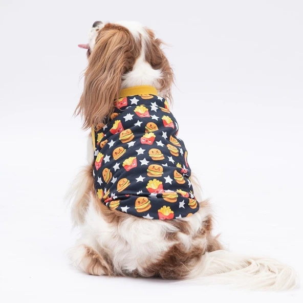 PawStar Star Hamburger  T-Shirt Küçük Irk - 2