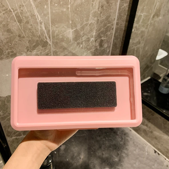 Su Geçirmez Duvara Monte Telefon Tutucu - Pembe