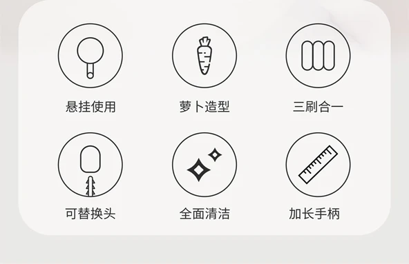 Uzun Saplı Sünger Bardak Temizleme Fırçası - Sarı Fırça + 3m Gümüş Kanca + Pipet Fırçası - Resim 8