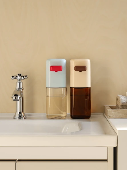 Elektrikli Sabunluk - Kahverengi - Çocukları El Yıkamaya Teşvik Eden - Resim 4