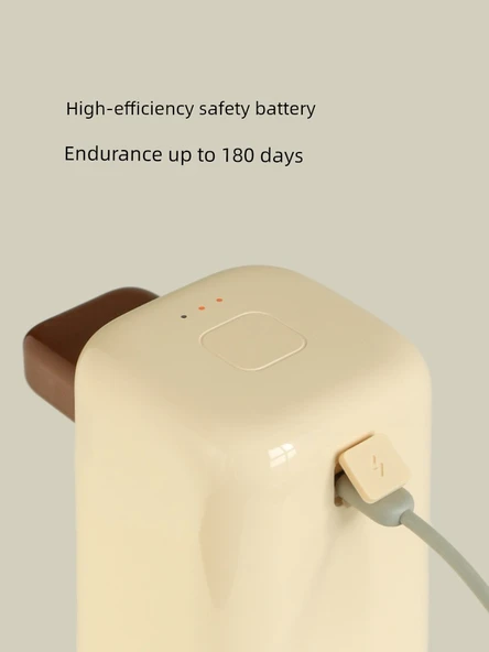 Elektrikli Sabunluk - Kahverengi - Çocukları El Yıkamaya Teşvik Eden - Resim 5