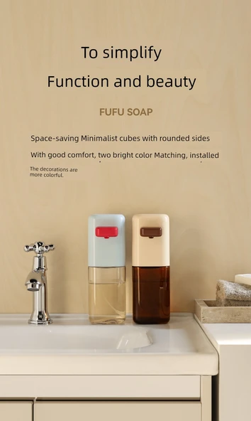 Elektrikli Sabunluk - Kahverengi - Çocukları El Yıkamaya Teşvik Eden - Resim 10