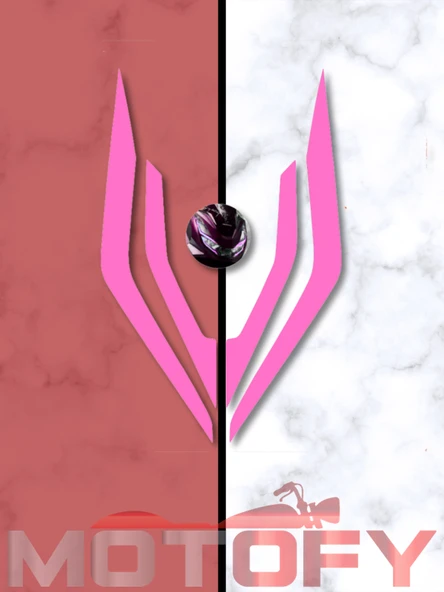 HONDA PCX 125 2021 2024 FAR FİLMİ PEMBE