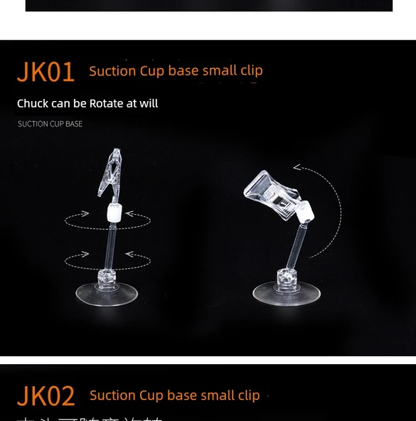 Şeffaf Raf Etiketi Klipsi - Mıknatıslı Klips - Resim 7