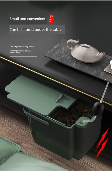 Çay Tozu Ayırma ve Filtreleme Kovası - 6.5 Litre - Yıldız Gri (3'lü Set) - Resim 10