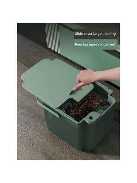 Çay Tozu Ayırma ve Filtreleme Kovası - 6.5 Litre - Yıldız Gri (3'lü Set) - Resim 4