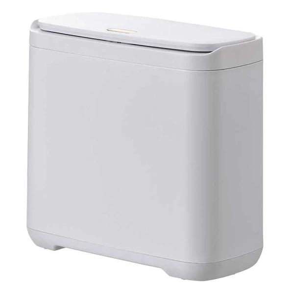 Çay Kovası 12L Beyaz Tek Tuş Yaylı Kapaklı Kuru Islak Ayrıştırmalı Boru Bilye Dirsek - Resim 6