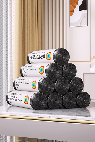 Ev Tipi Mutfak Çöp Kovası - 200 Adet Ekstra Kalın Çöp Torbası
