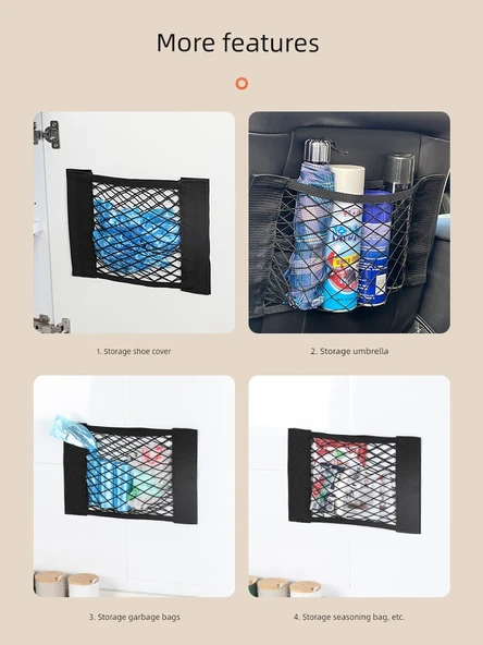 Mutfak Dolabı Saklama Filesi - Orta Boy 1 Adet - Resim 4