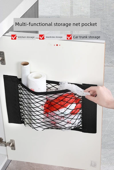 Mutfak Dolabı Saklama Filesi - Orta Boy 1 Adet - Resim 6