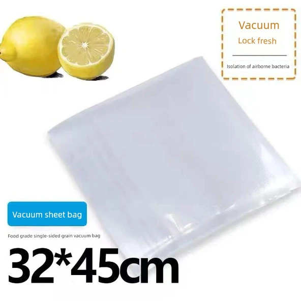 Gıda Saklama Vakum Poşeti - Kalınlaştırılmış 32x45cm (50 Adet)