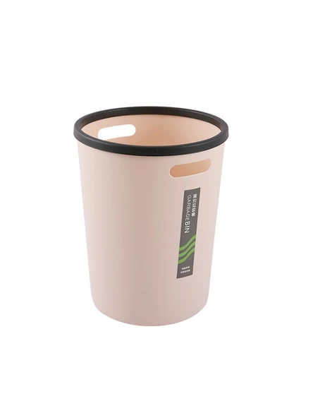 Minimalist Sıkıştırma Halkalı Çöp Kovası - Büyük Kahve Basınç Halkalı 2'li Paket - 6