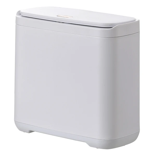 Çift Bölmeli Çay Kovası - Çöp Kovası + 5 Rulo Çöp Torbası - Resim 5