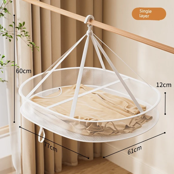Tek Katlı 77cm Kazak Kurutma Filesi 2'li Paket