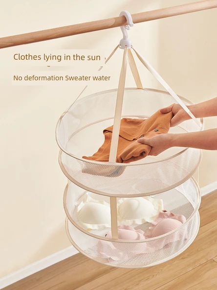 Kaşmir Kazak Kurutma Filesi - Çift Katlı - Küçük Boy - Resim 2