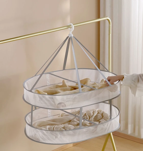 Kaşmir Kazak Kurutma Filesi - 1 Katlı 77x61cm - Resim 7