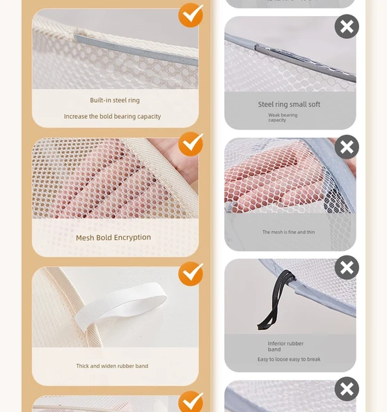 Kaşmir Kazak Kurutma Filesi - Çift Katlı - Küçük Boy - Resim 9