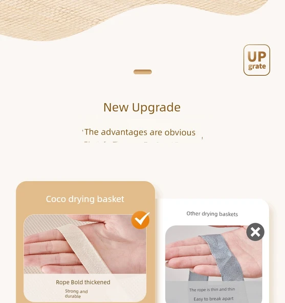 Kaşmir Kazak Kurutma Filesi - Çift Katlı - Küçük Boy - Resim 8