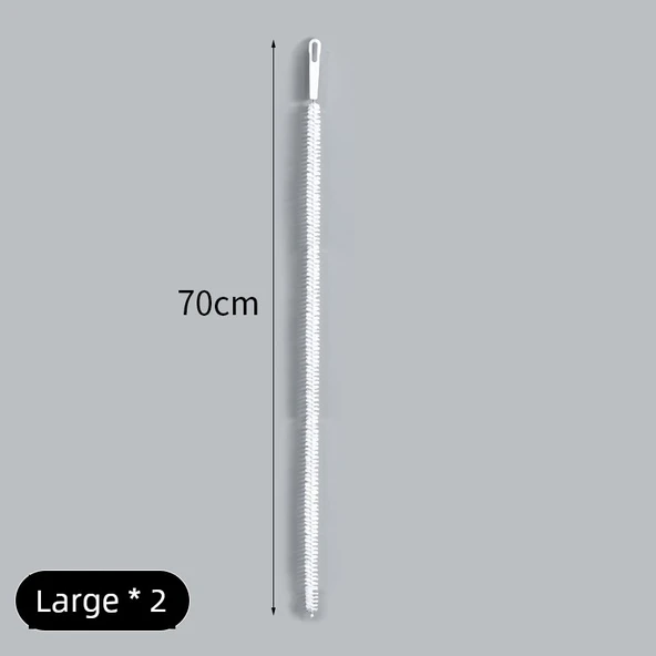 Esnek Boru Tıkanıklık Açıcı - Mutfak Lavabo Süzgeci Temizleme Aleti - 70cm - İkili