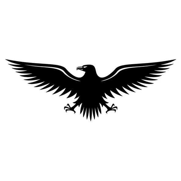 Kartal Sticker17x17 Cm Siyah
